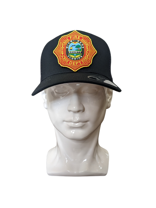 Miami Dade Fire Rescue Removable PVC Patch Hat